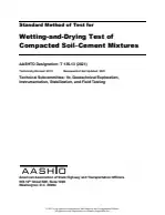 AASHTO T 135-13 (2021)