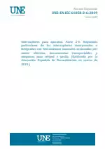 UNE-EN IEC 61058-2-6:2019