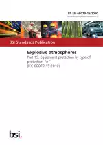 BS EN 60079-15:2010