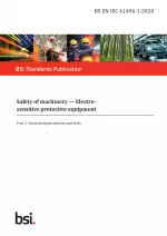 BS EN IEC 61496-1:2020