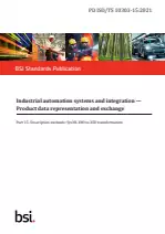 PD ISO/TS 10303-15:2021
