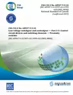 CSA C22.2 NO. 60947-5-2:14 (R2019)