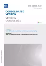 IEC 60598-2-22:2014+AMD1:2017 CSV