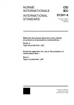 IEC 61241-4:2001