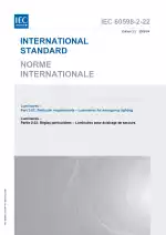 IEC 60598-2-22:1997+AMD1:2002+AMD2:2008 CSV