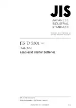 JIS D 5301:2019