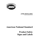 ANSI Z535.4:2011