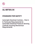 UL 60730-2-6:2021