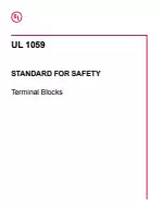 UL 1059:2021