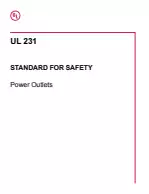 UL 231:2021