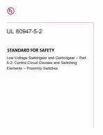 UL 60947-5-2:2014