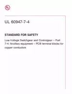 UL 60947-7-4:2018