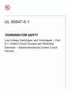 UL 60947-5-1:2014