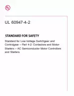 UL 60947-4-2:2014