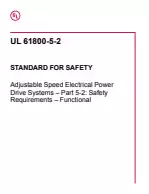 UL 61800-5-2:2020